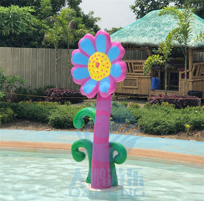 Equipo de parque acuático OEM Juegos acuáticos juguetes de diversión Parque acuático salpicador de flores rociador de agua