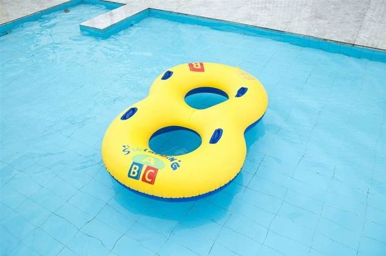 Adultos Niños Anillo de natación doble Piscina de agua Tubos flotantes Para parque acuático