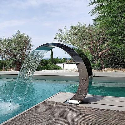 Accesorios para piscinas de acero inoxidable SPA Equipo para la cabeza Fuentes de masaje Cascada 25m3/h