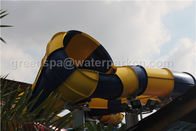 Kids / Adult Outdoor Playground Water Park Fiberglass Water Slides For Aqua Park