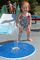 Zona de chapoteo de tierra de los niños de los jets de la cubierta de la piscina de la zona del espray Toy Fountain