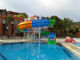 diapositiva de la piscina de la fibra de vidrio del tobogán acuático de los 3.5M Private Commercial Size para los adultos