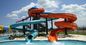Aqua Water Play Kids Tube Slide Set Fibra de vidrio Juguetes de parque Equipo para piscina