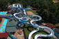 Parques temáticos para niños Juegos deportivos al aire libre Parques acuáticos Diseño de diapositivas de fibra de vidrio juego para adultos