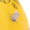 OEM PVC amarillo de trabajo pesado anillo de natación inflable para la fiesta del parque acuático