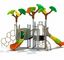 ODM Proyecto de parque acuático al aire libre para niños Equipo de juegos Tubos de tobogán plástico