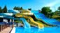 ODM Parque acuático de atracciones diseño de parque infantil Piscina pequeña juegos de fibra de vidrio tobogán en venta