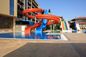 ODM Parque acuático comercial equipo de la piscina Fibra de vidrio tobogán a la venta
