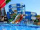 OEM Parque acuático de diversiones para niños Equipo de tubo Fibra de vidrio tobogán en venta
