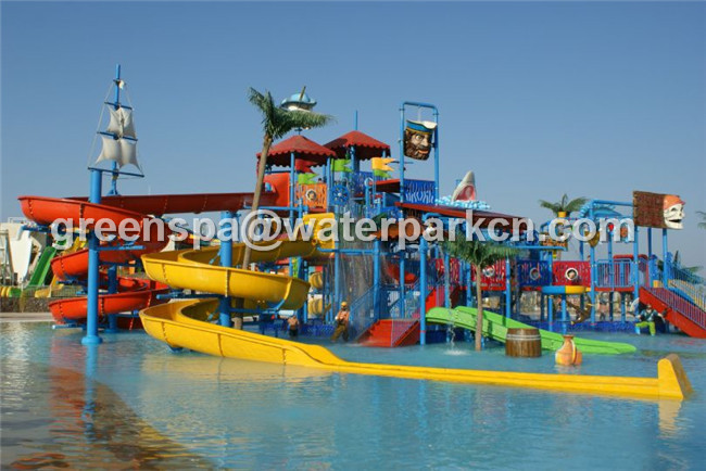 La aguamarina gigante paseo integrado las diapositivas de la diversión parquea/del parque del agua con la diapositiva de N