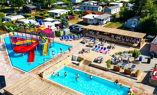 Proyecto de diapositivas para niños en Eurocamp-Spreewaldtor, Alemania