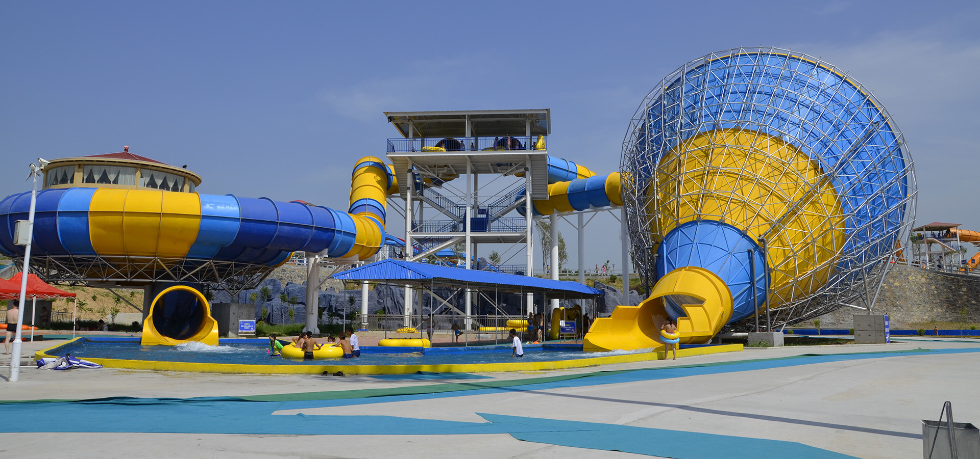 calidad Diapositiva del parque del agua Fábrica