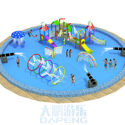 Diámetro comercial del equipo los 20m del juego del agua de los niños de Waterpark de la zona de chapoteo de la familia
