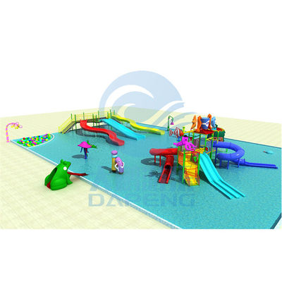 Combinado del tobogán acuático del patio de Aqua Park Hill Slide Ground de los niños modificado para requisitos particulares