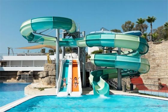 Un buen precio. 5 personas piscina de fibra de vidrio tobogán acuático paseos en parque infantil niños accesorios en línea