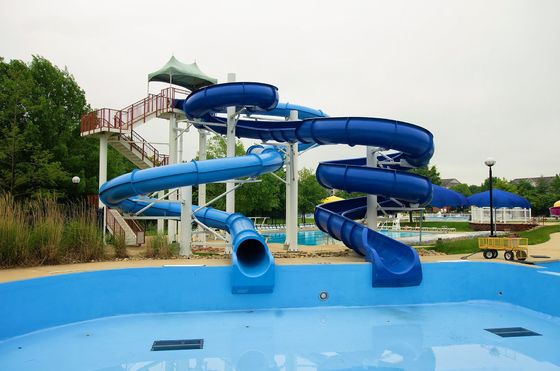 Un buen precio. Piscinas comerciales al aire libre Piscinas en tierra pequeño tobogán acuático de fibra de vidrio en línea
