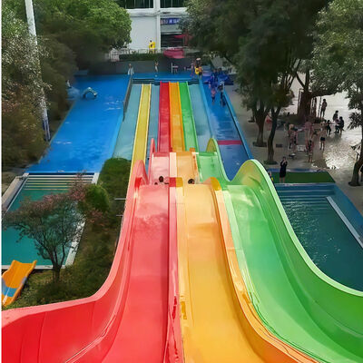 Un buen precio. Parque acuático tobogán Piscina de fibra de vidrio Equipo de juegos al aire libre para el hogar Comercial de más de 10 años en línea