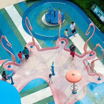 Un buen precio. Residenciales Comerciales Coloridos Niños Juegos acuáticos Características para piscinas Patios traseros Parques acuáticos en línea