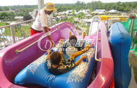 Multi Color Large Fiberglass Water Slides , Extreme Water Slides for entertainment