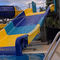 Centro turístico del oeste Aqua Slide Sets de los parques de la playa del tobogán acuático de la piscina de la fibra de vidrio