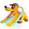 ULTRAVIOLETA anti del saetín de Mini Pool Slide Fiberglass Children de la piscina de la diapositiva doble del perro