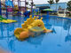 Parásitos atmosféricos antis de Mini Pool Slide Fiberglass Water del parque de la diapositiva comercial de la piscina para el hotel