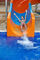 ULTRAVIOLETA anti de la altura del tobogán acuático los 4.0m de la piscina de la fibra de vidrio para Aqua Park Home