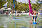Equipo de parque de diversiones exterior Juegos acuáticos Fibra de vidrio toboganes de agua