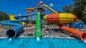 OEM Parque acuático al aire libre tobogán acuático de fibra de vidrio para niños 1 persona