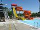 OEM Parque acuático al aire libre juego juguete piscina tobogán de fibra de vidrio para niño