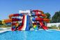 Acero galvanizado Parque acuático al aire libre tobogán Juegos de atracción Equipo de juego para niños
