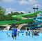 OEM Niños Aqua Parque acuático Juegos Fibra de vidrio tobogán para niños piscina