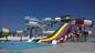 ODM Equipo de agua Parque Carnaval Paseo Piscina Accesorios tobogán de fibra de vidrio para niños