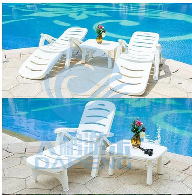 Ocioso portátil de Sun del plegamiento del ocio de los accesorios de la piscina del patio