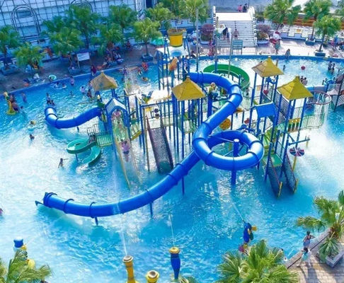 Parque temático medio modificado para requisitos particulares Aqua Tower del tobogán acuático del patio