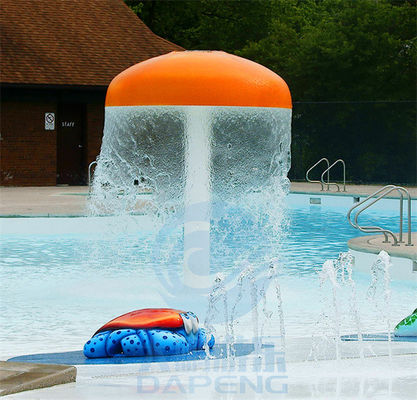 Un buen precio. Los niños riegan las fuentes de agua de la seta de la altura del cojín los 3.0m del chapoteo para el parque del espray en línea