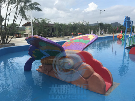 Un buen precio. ULTRAVIOLETA anti lindo de Cat Duck Rabbit Mini Water Slide del tobogán acuático de los niños de la fibra de vidrio en línea