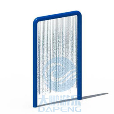Un buen precio. La zona de chapoteo galvanizada del cojín del chapoteo del agua del acero N forma la cortina del espray de agua de la cascada en línea