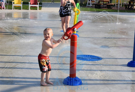 Los niños arma del parque del agua de 8 PSI juegan 304 de acero inoxidables modificada para requisitos particulares para el parque del espray