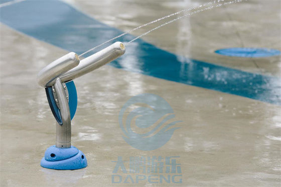 El arma de agua del espray del doble del acero inoxidable de Aqua Spray Park 304 para los niños salpica zona