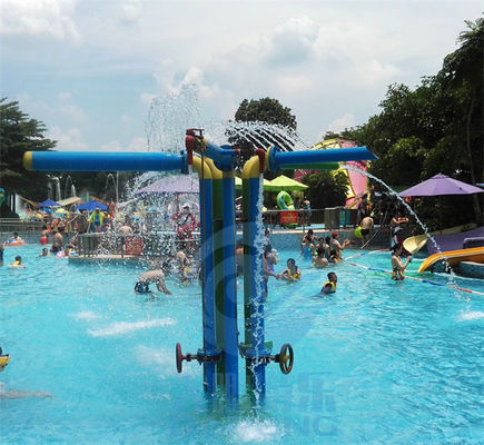 Un buen precio. El cojín al aire libre del espray de agua galvanizó la piscina de acero de la regadera arroja a chorros la corrosión anti de los juguetes en línea