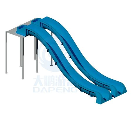 Un buen precio. Sobre el suelo piscina niños paseos equipamiento del parque acuático tobogán de fibra de vidrio parte en línea