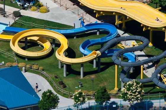 Deportes acuáticos Entretenimiento para adultos Equipo de parque Piscina privada al aire libre tobogán para niños