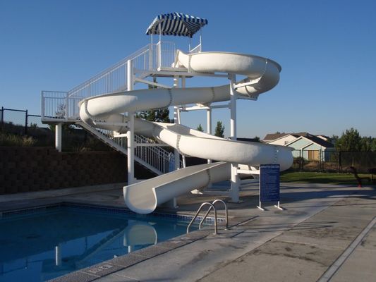 Piscina privada juguetes tobogán de fibra de vidrio parque acuático juegos paseos patio de recreo infantil