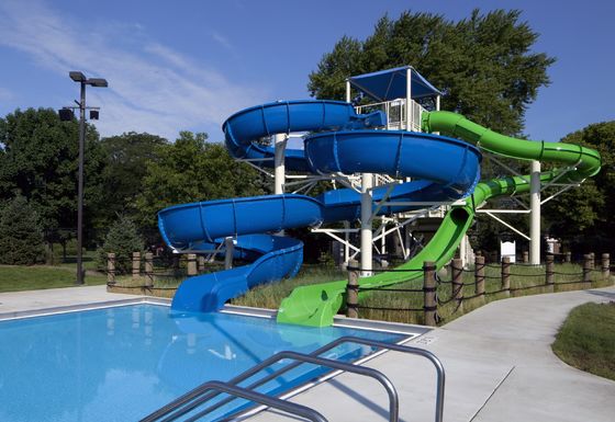 Parque temático paseos Juegos acuáticos Juegos al aire libre Piscina de fibra de vidrio Slides para niños