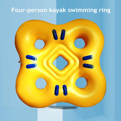 Un buen precio. OEM Slide Raft Swim Ring Tube Floating Multi - Persona con mango para el parque acuático en línea