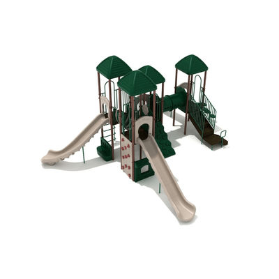 Proyecto de parque acuático al aire libre para niños Equipo de juegos de agua tobogán de plástico