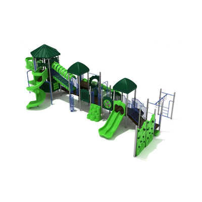 ODM Niños al aire libre Jardín acuático Jardín de juegos de árboles de plástico tobogán para niños