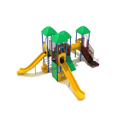 Parque acuático de atracciones OEM Equipo de juego de plástico duro alto para escaleras