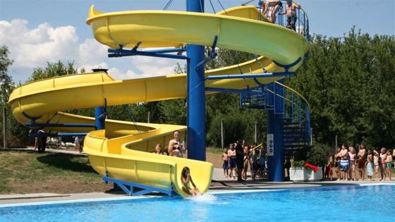 OEM Niños Entretenimiento Equipo de parque acuático Piscina acuática toboganes para niños